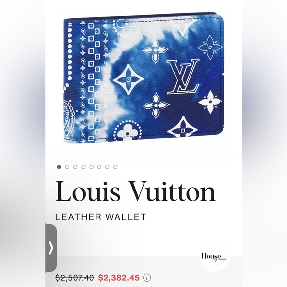 Louis Vuitton Bandana Monogram Leather Slender Wallet - Picture 12 of 13